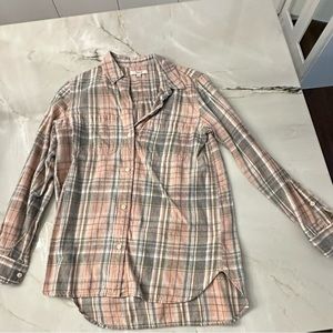 Madewell flannel shirt